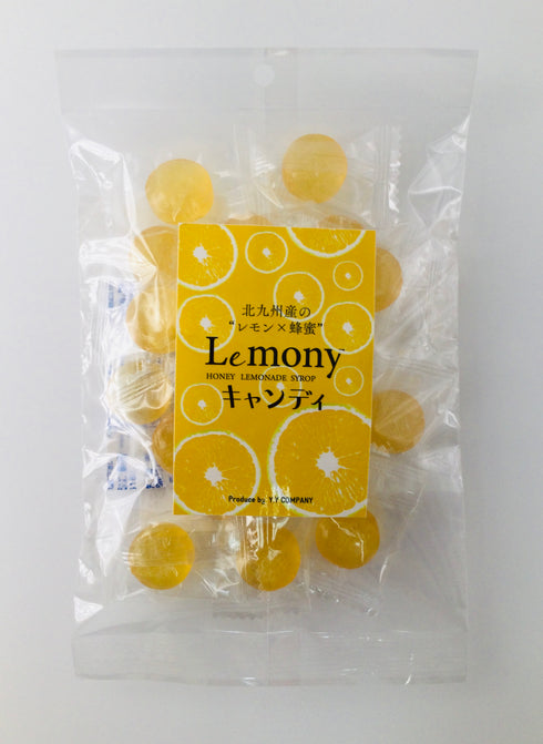 北九州産のレモン×蜂蜜 はちみつレモンキャンディ 80g